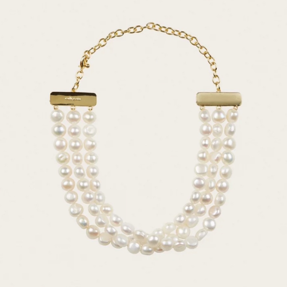 Cult Gaia “Nora” Pearl Choker